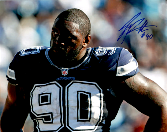Jay Ratliff Signed 8x10 Photo Autograph COA Dallas Cowboys NFL Horiz