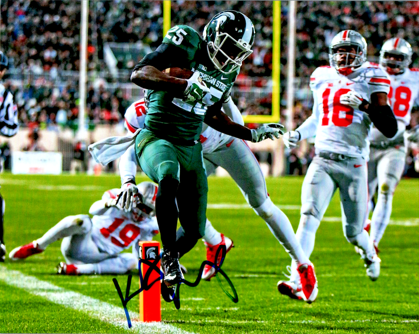 Keith Mumphrey Signed 8x10 Photo - Michigan State - NCAA