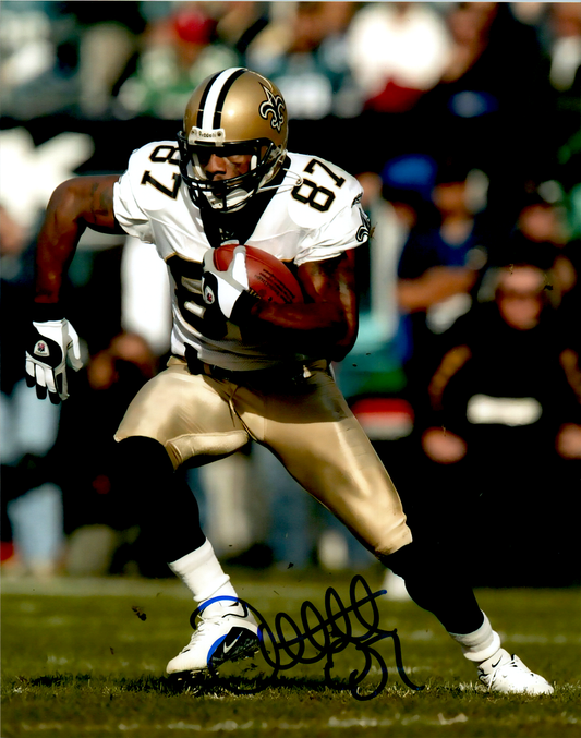 Joe Horn Signed 8x10 Photo NFL Autograph New Orleans Saints White Jersey