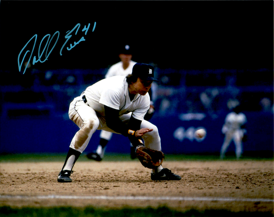Darrell Evans Signed 8x10 Photo MLB Detroit Tigers Autographed