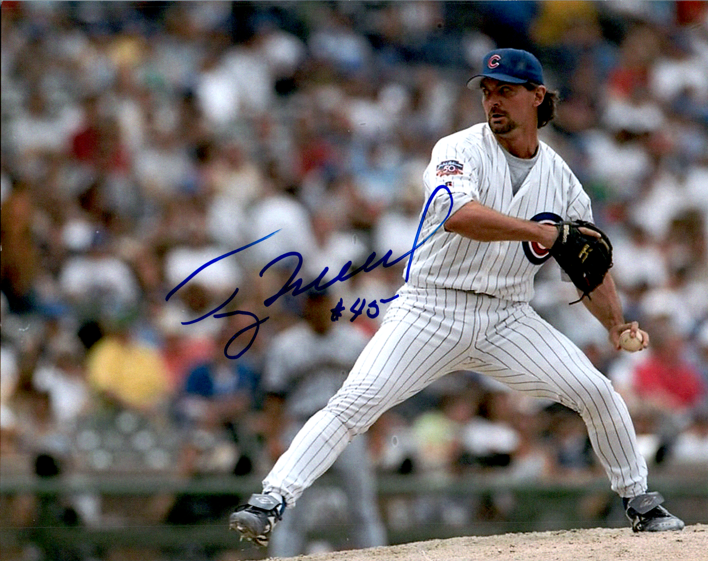 Terry Mulholland Signed 8x10 Photo MLB Autographed Chicago Cubs