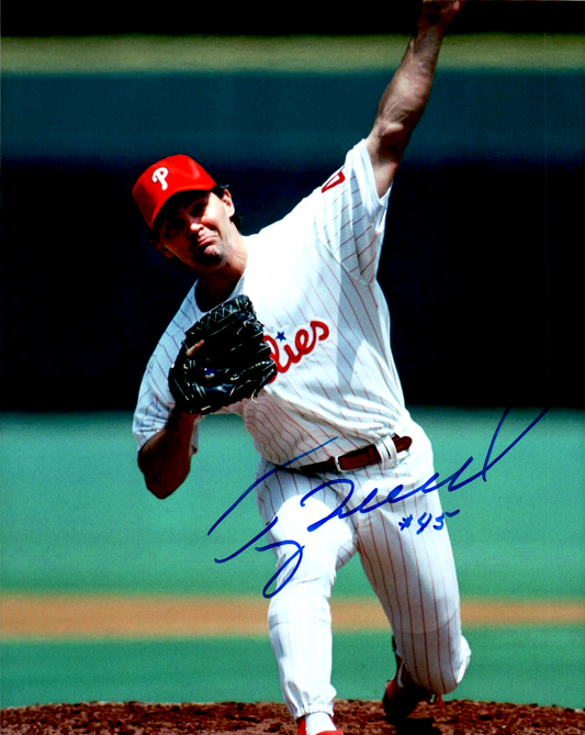 Terry Mulholland Signed 8x10 Photo MLB Autographed Philadelphia Phillies