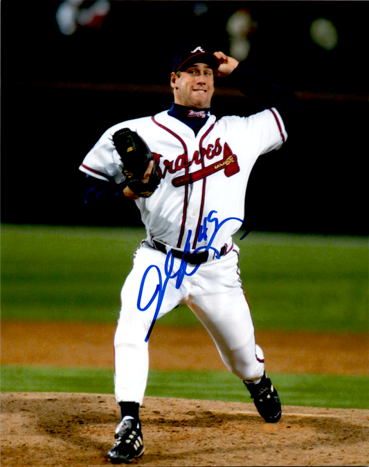 John Rocker Signed 8x10 Photo MLB Autographed Atlanta Braves