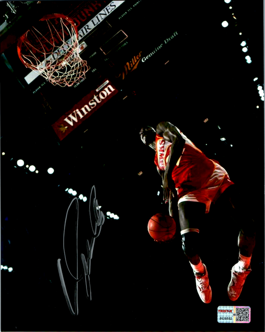 Dominique Wilkins Signed 8x10 Photo NBA ATL Hawks