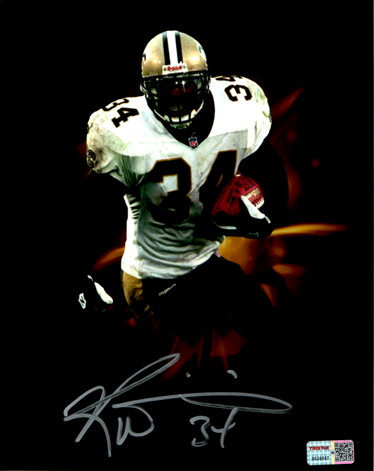 Ricky Williams Signed 8x10 Photo Saints NFL Autograph