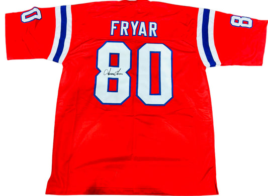Irving Fryar Signed Jersey - New England Patriots NFL Autographed