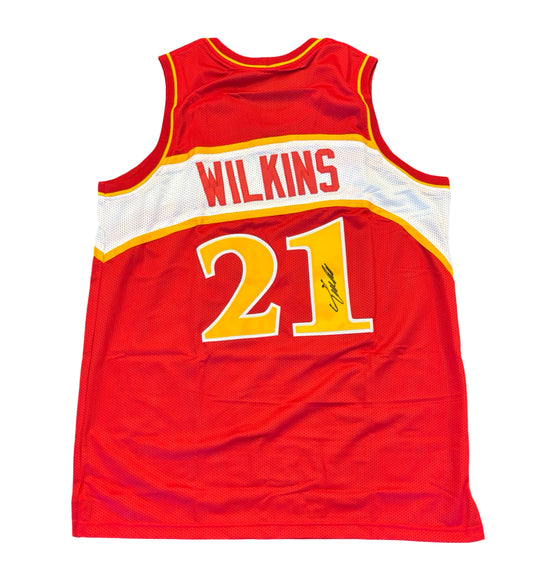 Dominique Wilkins Signed Jersey - Atlanta Hawks - JSA