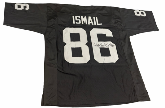 Rocket Ismail Signed Jersey - Oakland Raiders Los Angeles NFL Autograph