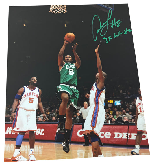 Antoine Walker Signed 11x14 Photo NBA Boston Celtics Shot