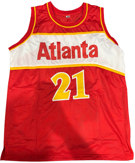 Dominique Wilkins Signed Jersey - Atlanta Hawks - JSA