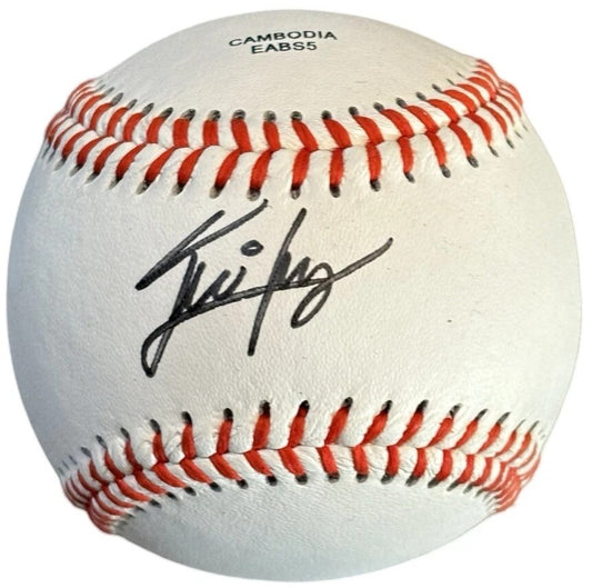 Trei Cruz Signed Rawlings Official League Baseball Detroit Tigers