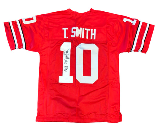 Troy Smith Signed Jersey - Ohio State Buckeyes OSU NCAA